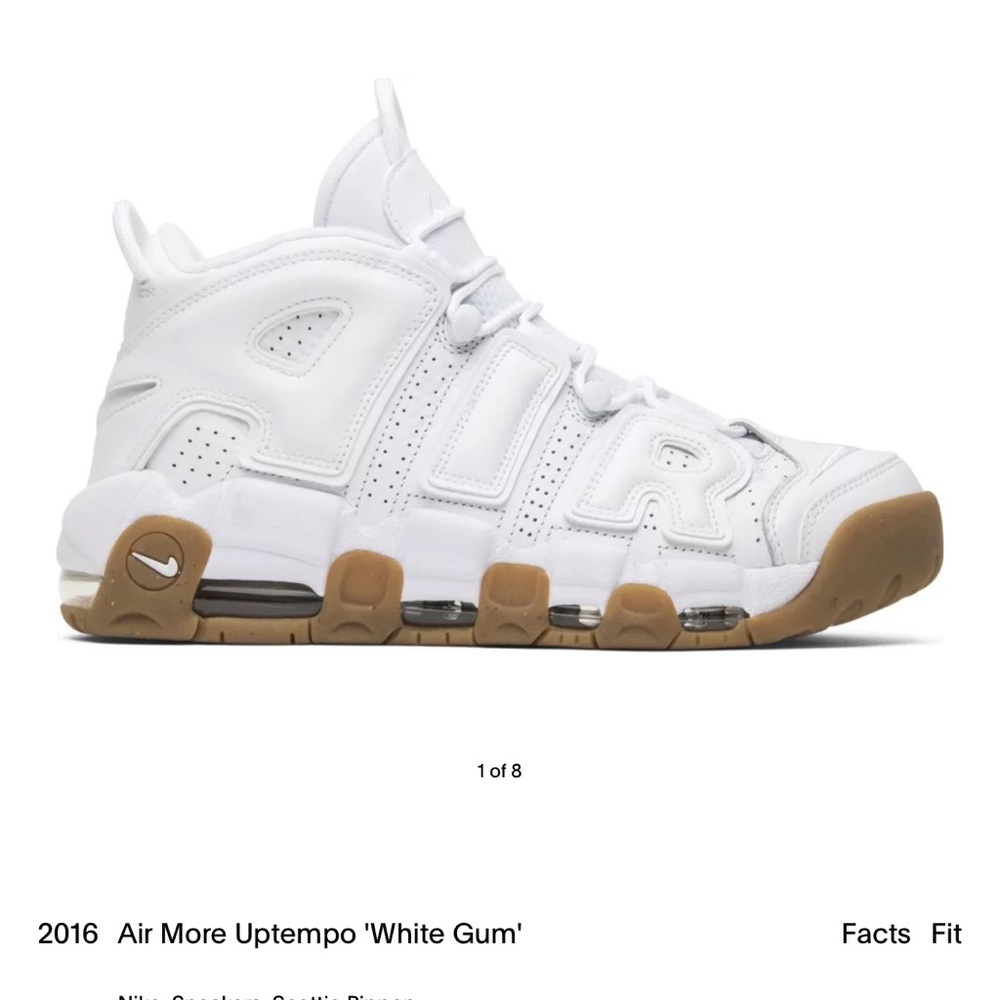 2016 Air More Uptempo 'White Gum'